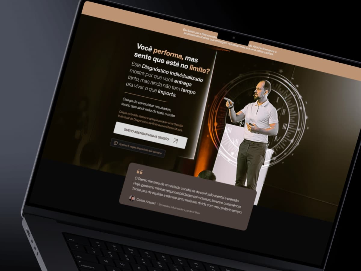 Landing pages e páginas de vendas